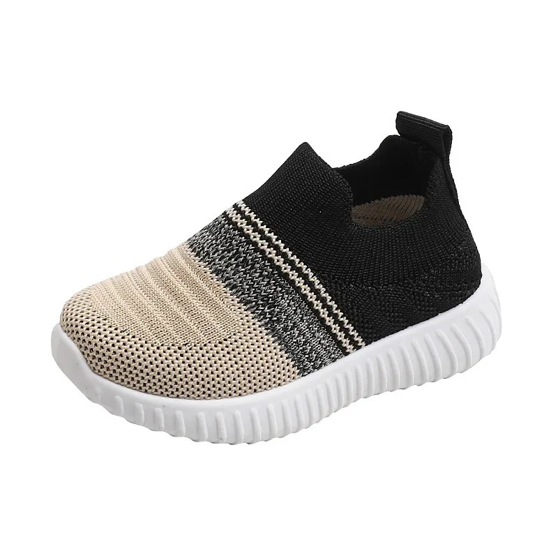Baby Sneakers Fashion Children Flat Shoes Infant Kids Baby Girls Boys Solid Stretch Mesh Sport Running Sneakers Shoes 250117