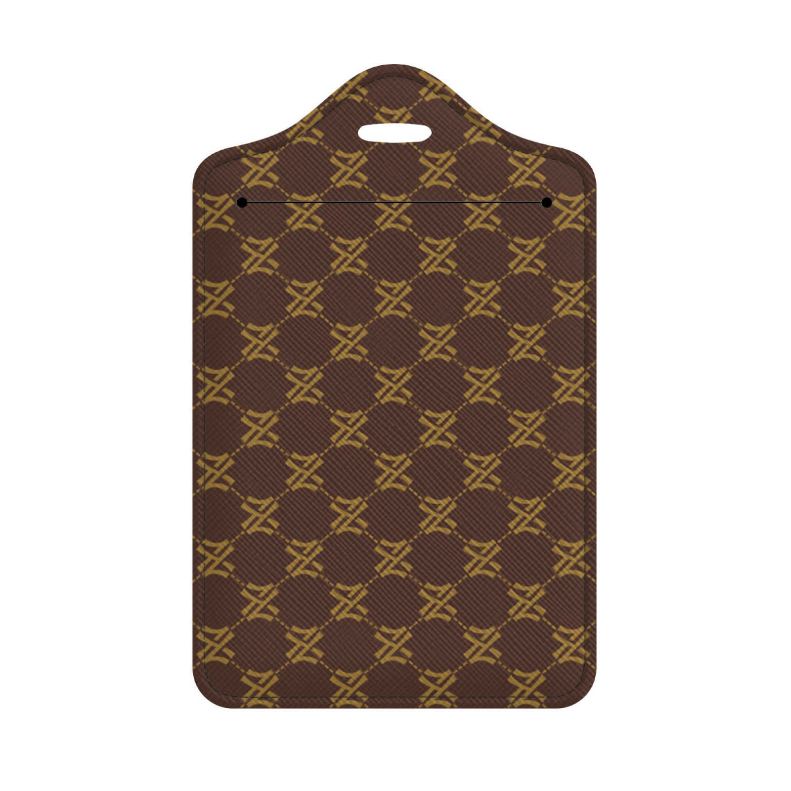 NXY Cross Pattern PU Leather Luggage Tag Suitcase Luggage Label Baggage Boarding Bag Tag Portable Name ID Address Holder Travel Accessories
