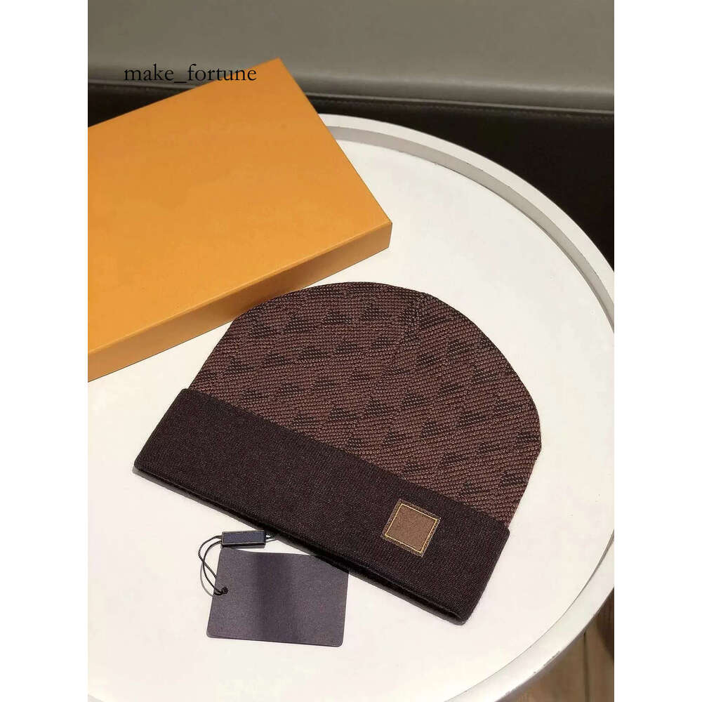 New Neo Petit Damier Beanie Hat Men Women Unisex Designer Knitted Hats Breathable Warm Wool Bonnet Hats Outdoor Jacquennus Hat 9A8