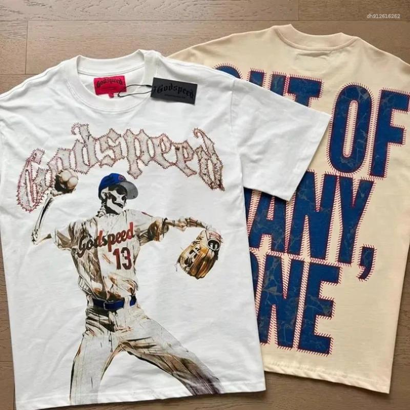 Men's T Shirts Good Quality Young Sports Printed Fashion Short Sleeve Men Women Vintage Streetwear T-shirt Tee