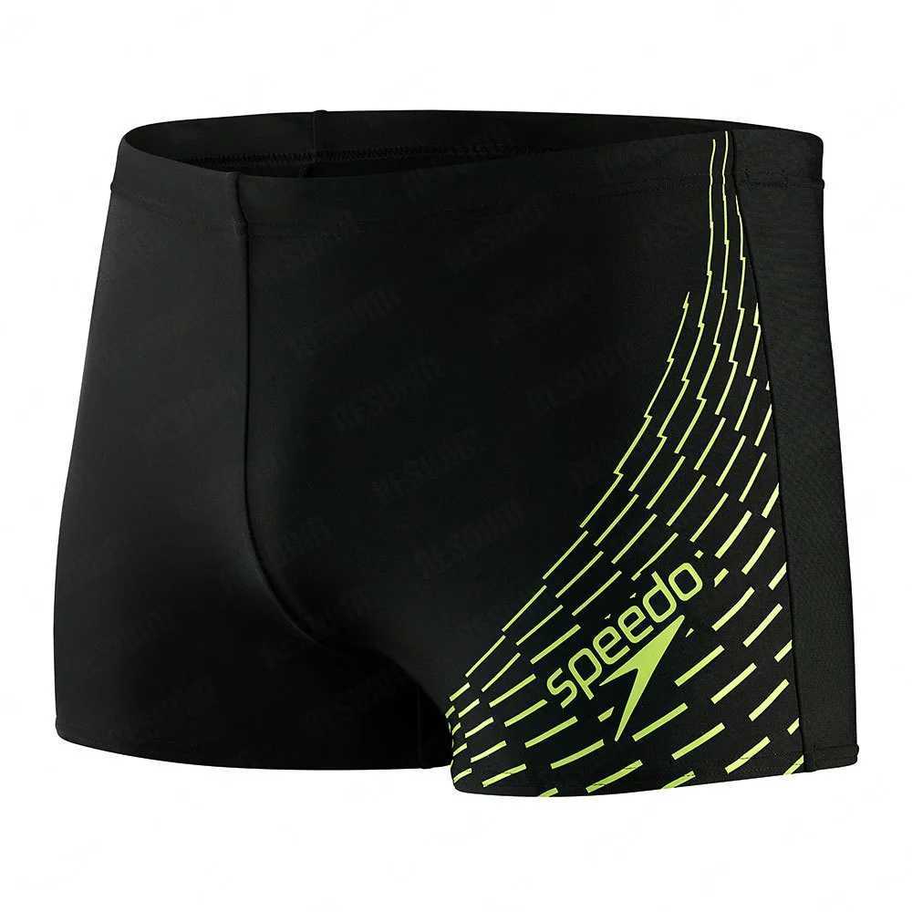 Summer Mens Beach Tights Swim Shorts Quick Dry Swimming Trunks Sports Swim Training Pants Running Surfing Jammer Lycra Swimsuit X250213