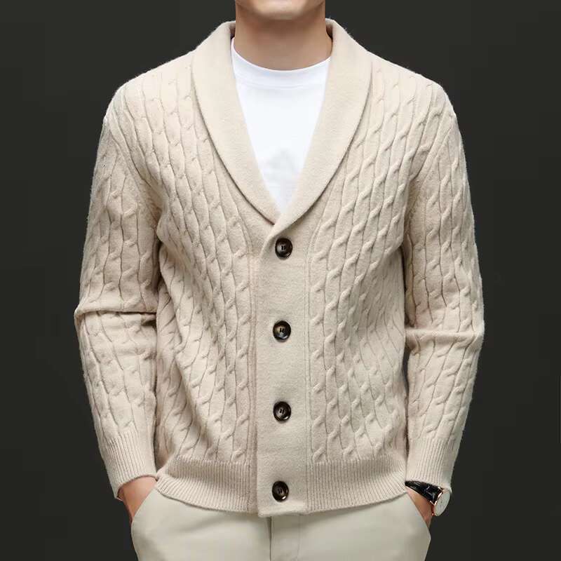 Women's Coat Men's Clothing M-4Xl Men Cardigan Comfortable Brand Wool Fashion Top Quality Men's Sweater