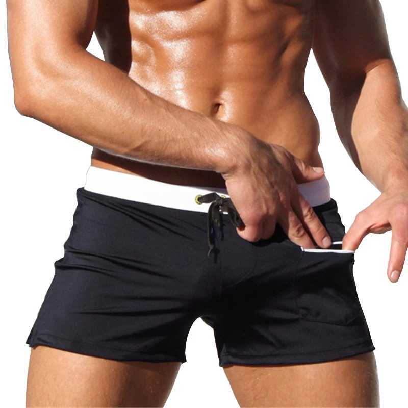 ALSOTO Sexy Swimsuit Maillot de Bain Mens Swim Briefs Beach Shorts Swimming Trunks Men Mayo Swimwear Z260313