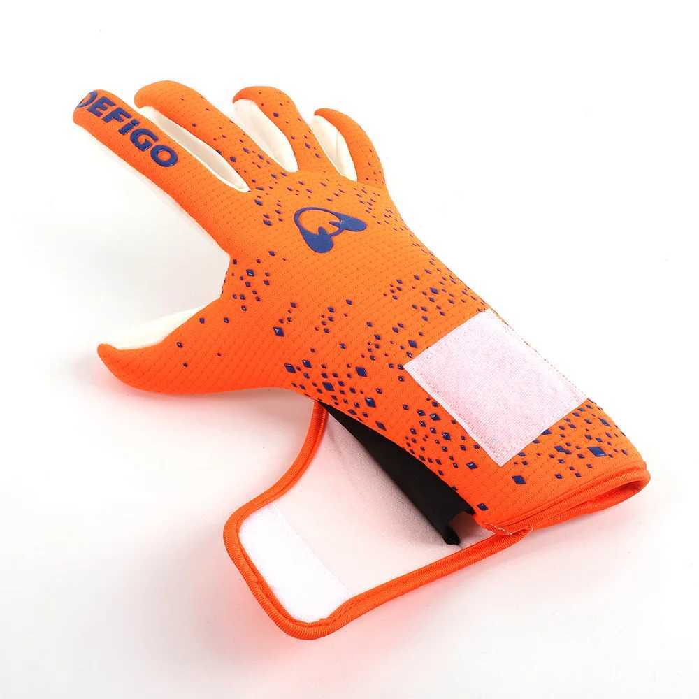 Latex Goalkeeper Gloves Thickened Football Profional Protection Adults Match Goalkeeper Soccer Goalie Football GlovesXJ250213