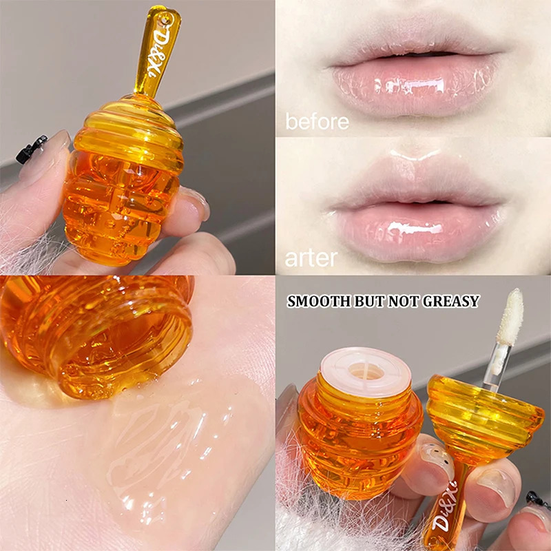 Honeypot lip oil set box Moisturizing hydrating layer mist lipstick all match lip moisturizing lip toot lip gloss parity 250113