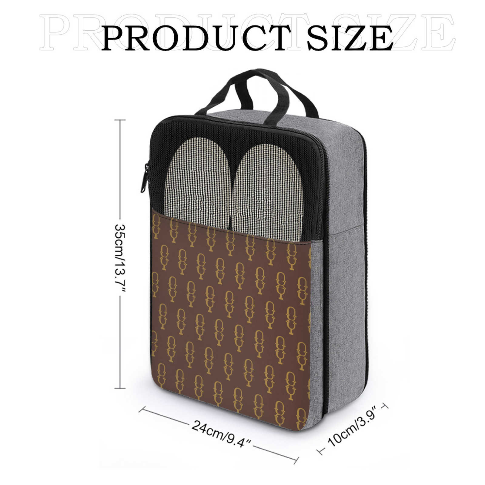NXY Dustproof Shoes Organizer Storage Bags Portable Travel Shoe Bag With Sturdy Zipper Pouch Case Pocket Shoes Organizer Stuff Sacks