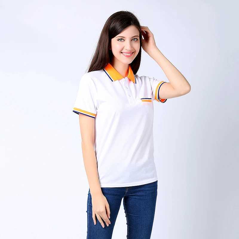 Summer Casual Men And Women Group Activity Pocket Short-Sleeved Polo Shirts Custom Embroidery Print Personalized Design X250213