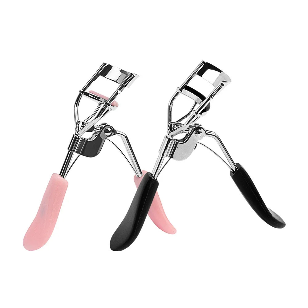 Wholesale 1Pc Makeup Eyelash Curler Beauty Tools Lady Women Nature Style Cute Handle Curl Eye Lash random color 250115