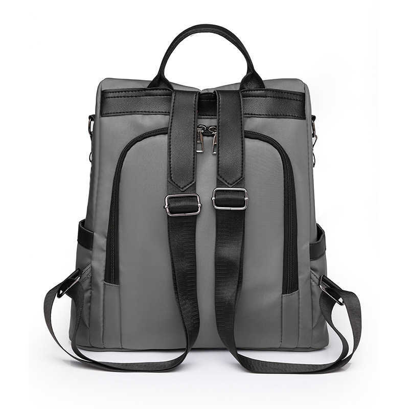 Oxford Cloth Backpack Lightweight Travel Bag New Anti Theft Womens Backpack Leisure Large Capacity Commuting Bag Women
