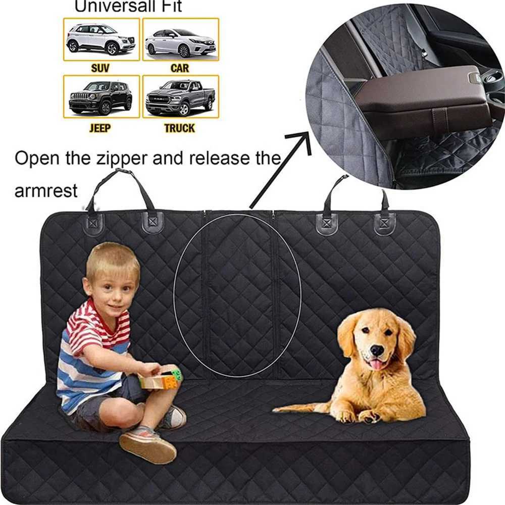 Dog Car Seat Covers Anti-friction Anti-splash Pet Mat Pet Accessories Product Pet Car Seat Cover Dog Backseat Cover H250211