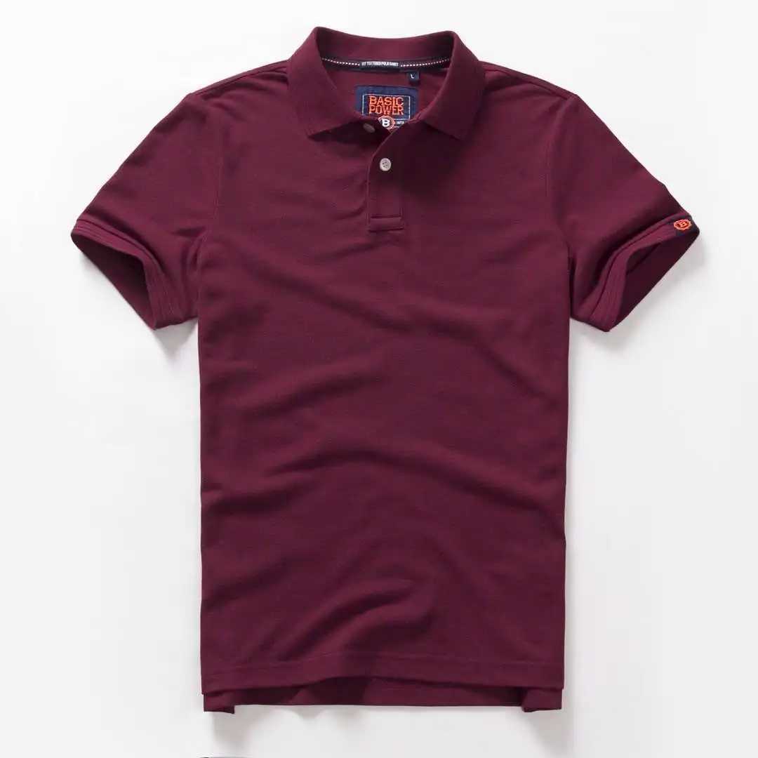 Summer mens polo shirt made of pure cotton short sleeved with embroidered letters and badges mens simple shirt size M-3XL BP6900 X250213