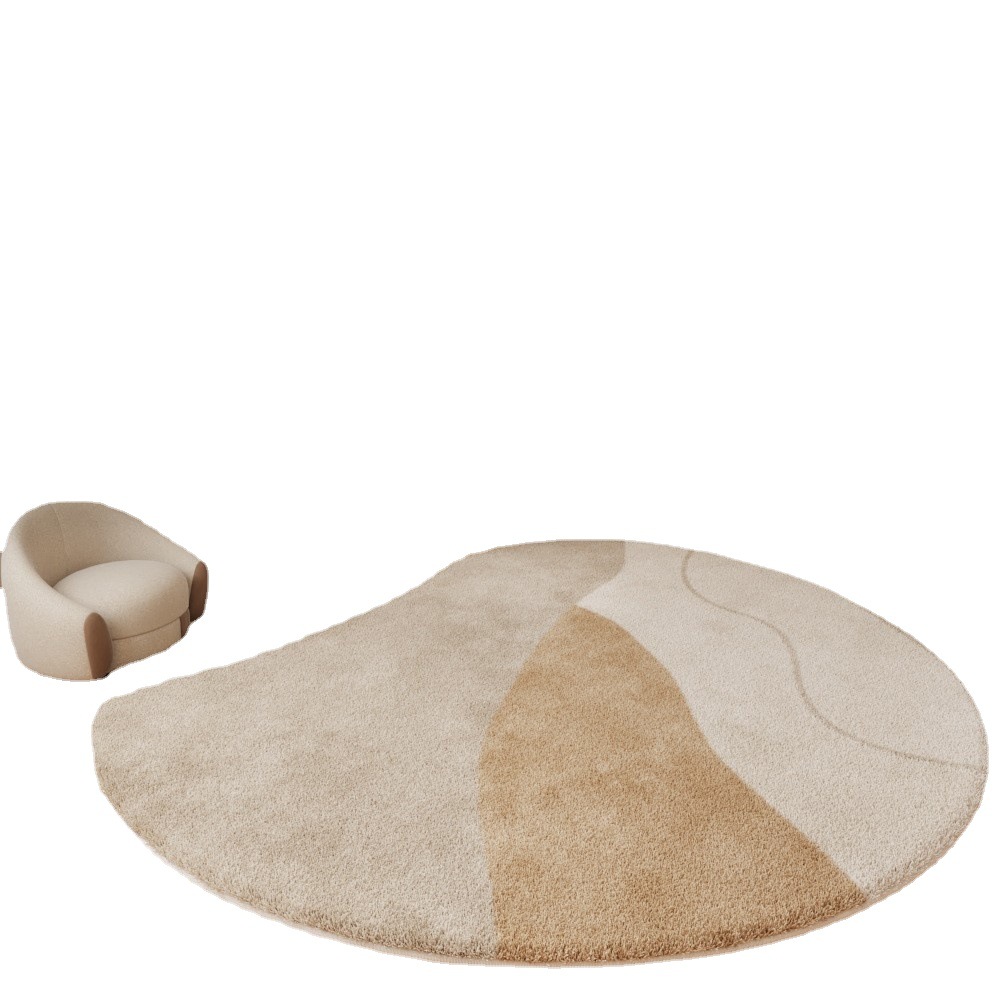Round Carpet Ins Style Creative Living Room Bedroom Bedside Blanket Round Home Desk Swivel Chair Floor Mat