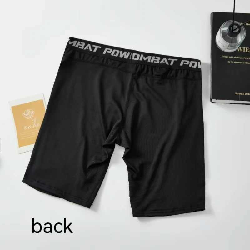 Men Bodybuilding Shorts Fitness Boxers Gym Knickers Male Muscle Alive Elastic Compression Tights Skinny Leggins HombreT250210