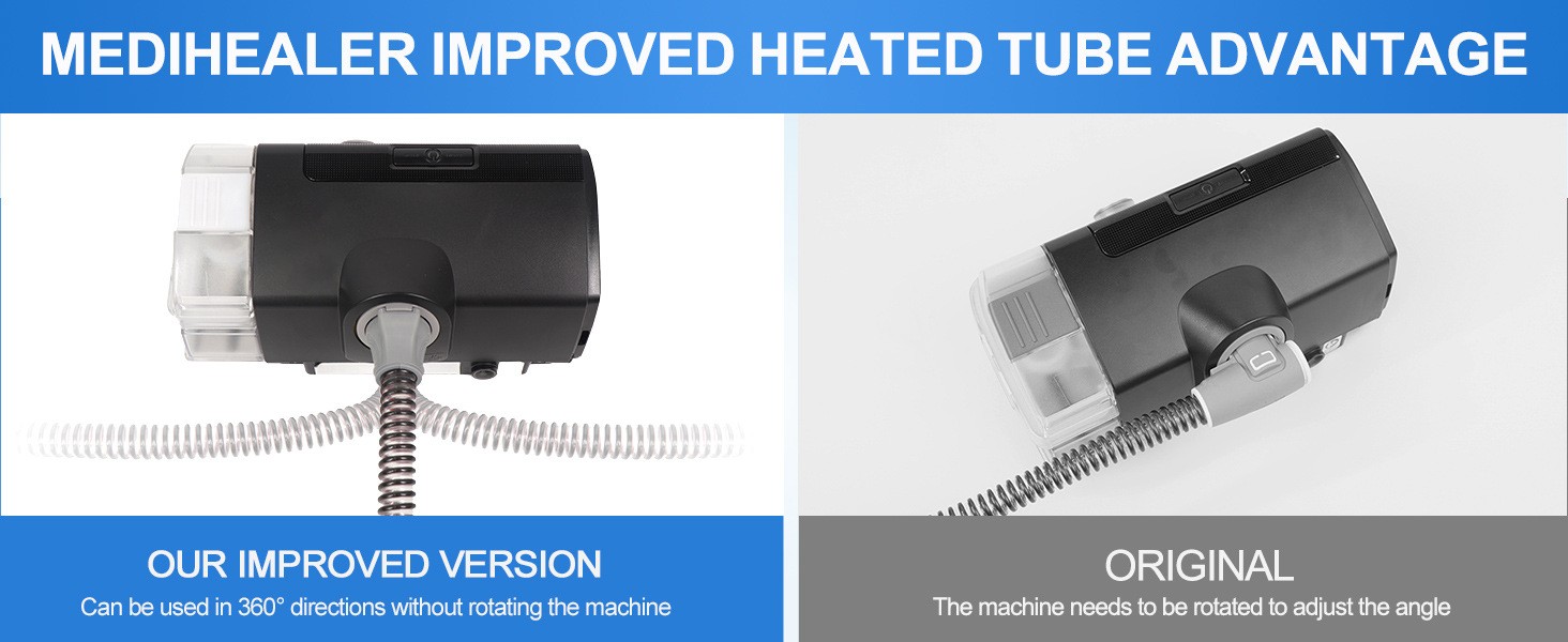 resmed Airsense 10 tubing - CPAP heated tube - Climateline air tubing - Compatible with Airsense 10 and Aircurve 10