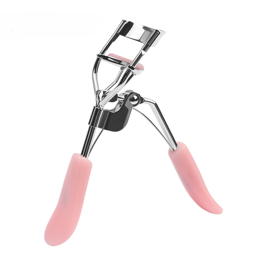 Wholesale 1Pc Makeup Eyelash Curler Beauty Tools Lady Women Nature Style Cute Handle Curl Eye Lash random color 250115
