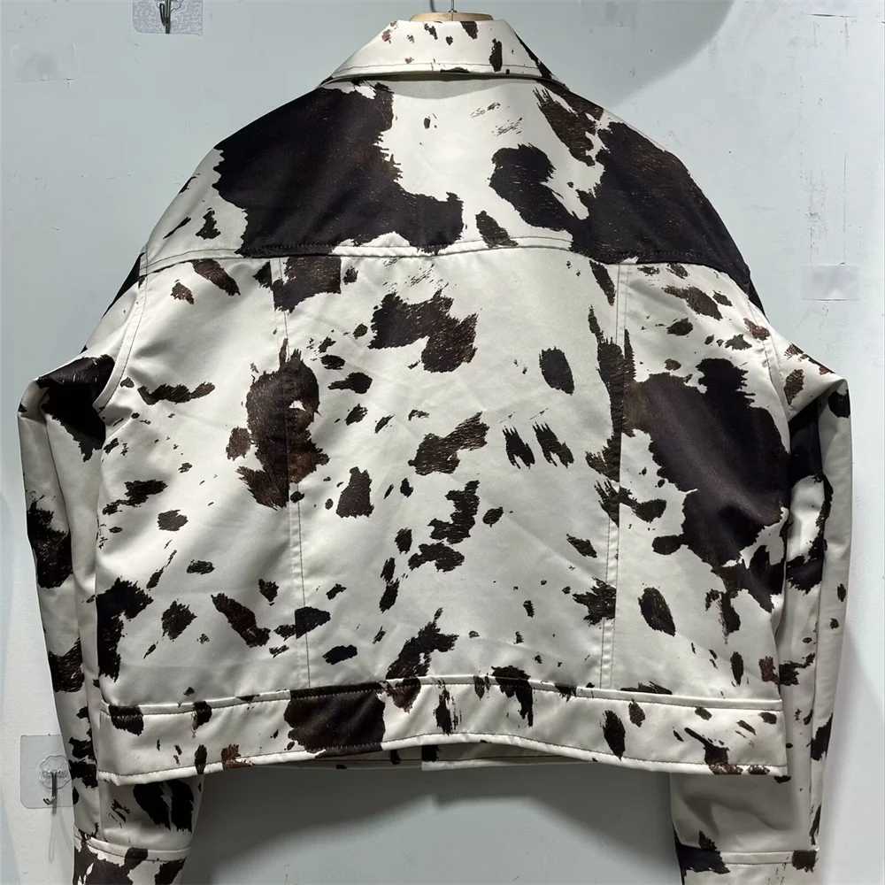 2024 autumn new womens clothing style fashionable and versatile casual long sleeved jacket with collar X250213
