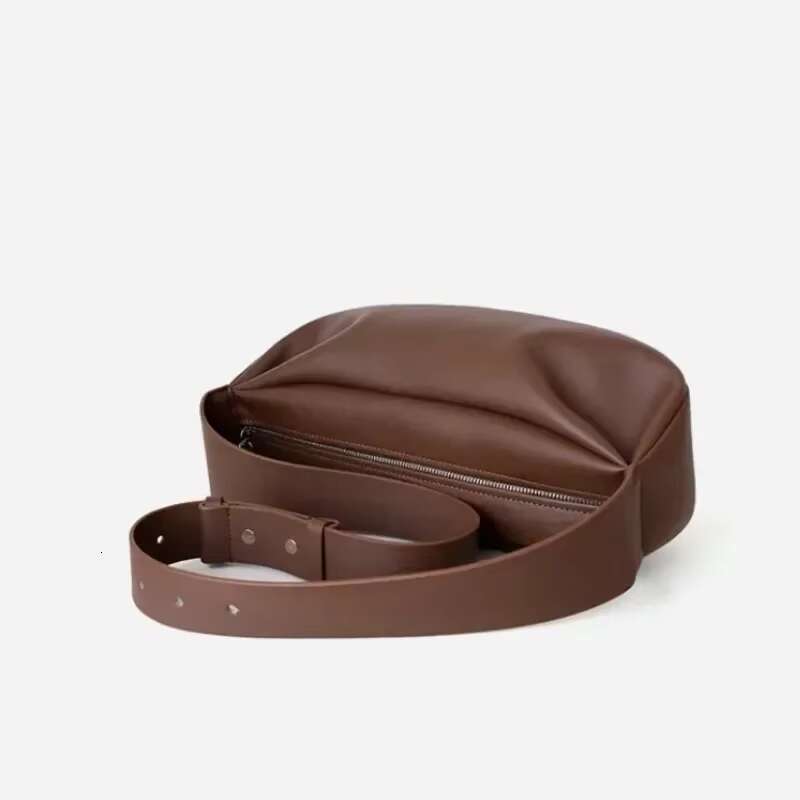 Wide Strap Bags For Women Shoulder Bag Half Moon Bolsas Feminina Vintage Crossbady Bolsos Mujer High Quality Simple Handbags