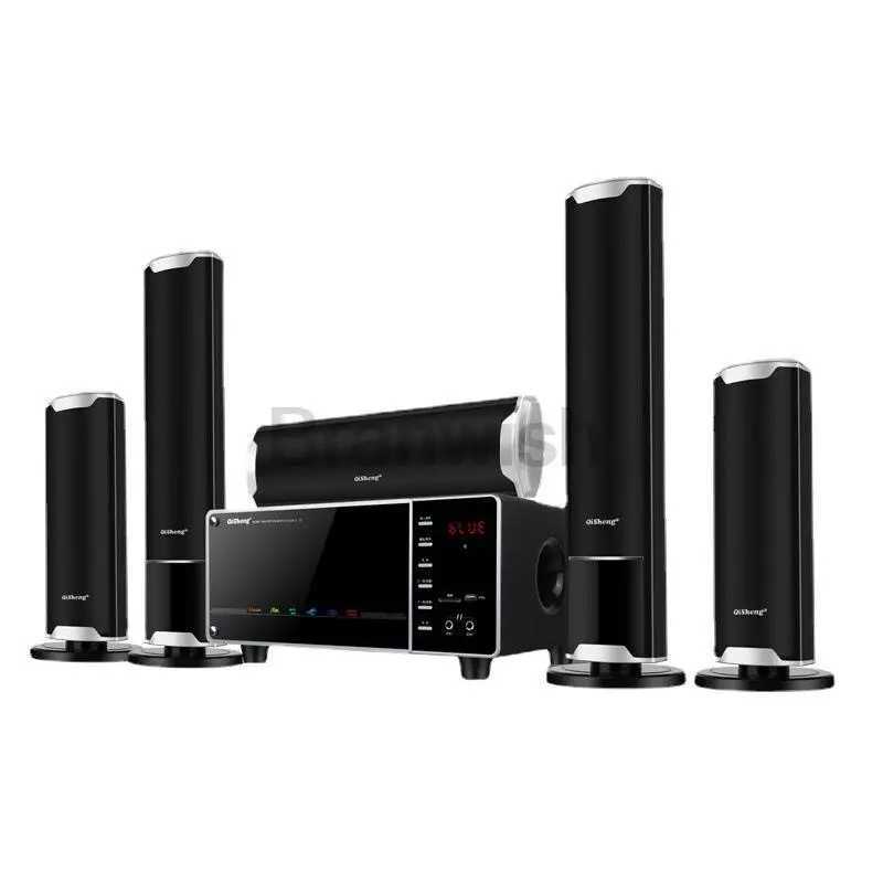 100W High-power Home Living Room TV KTV Speaker Surround Sound Subwoofer Speaker 5.1 Home Theater System Audio Set Z250213