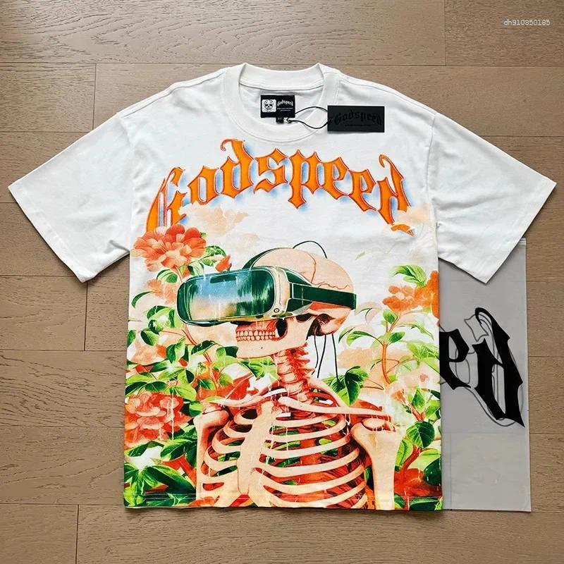 Men's T Shirts Good Quality Summer Style Fashion Short Sleeve Men Women Unisex Abstract Colorful Skull Print Trend