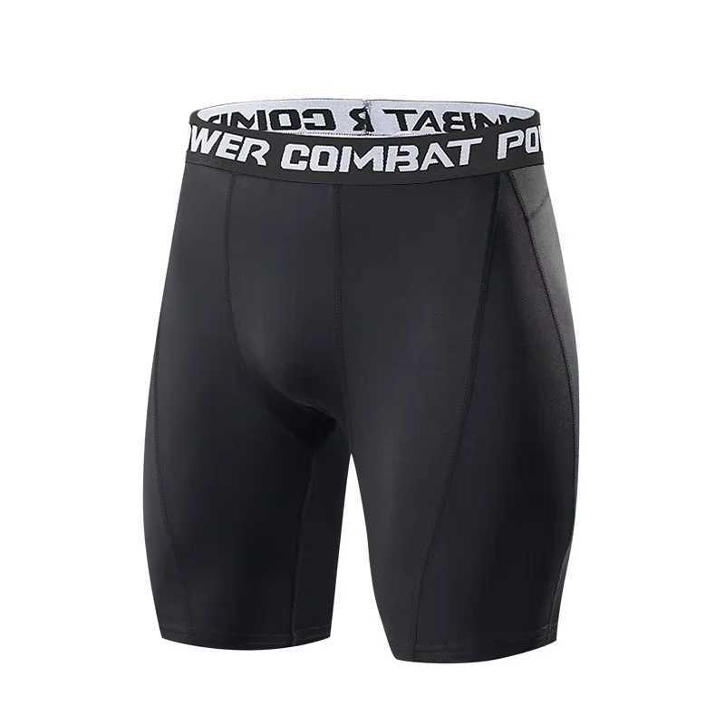 Men Bodybuilding Shorts Fitness Boxers Gym Knickers Male Muscle Alive Elastic Compression Tights Skinny Leggins HombreT250210