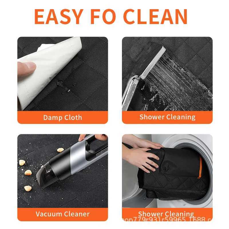 Dog Car Seat Covers Suitable for Toyota RAV4 Prime C-HR Highlander waterproof car dog seat cover cushion rear pet hanger durable grease free mesh wind