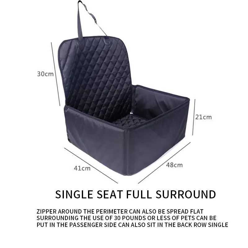 Dog Car Seat Covers Ruxin Dog Car Seat Cover Waterproof Foldable Pet Dog Travel Mat Mesh Dog Carrier Car Hammock Cushion Protector Zipper Pocket H2502