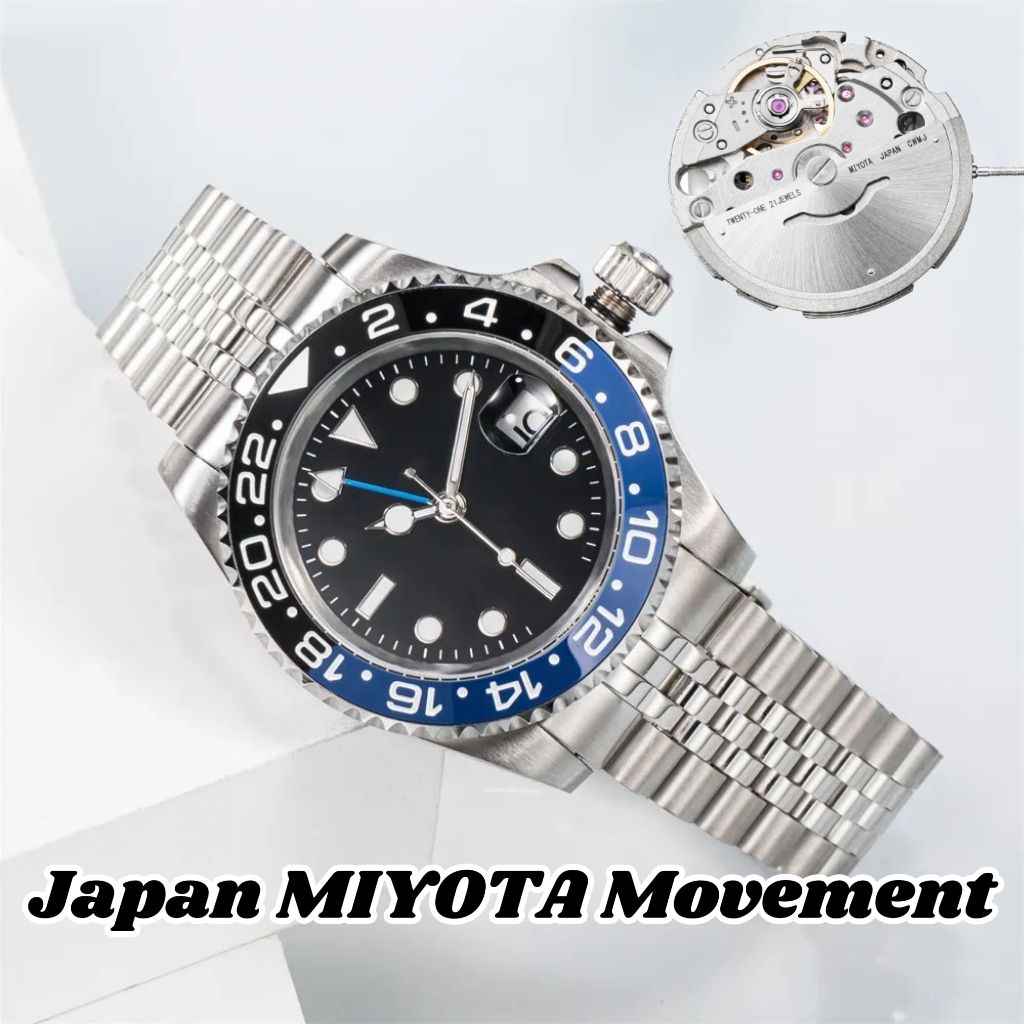 watch designer watch automatic mechanical stainless steel watches men luxury orologio montre de luxe with box