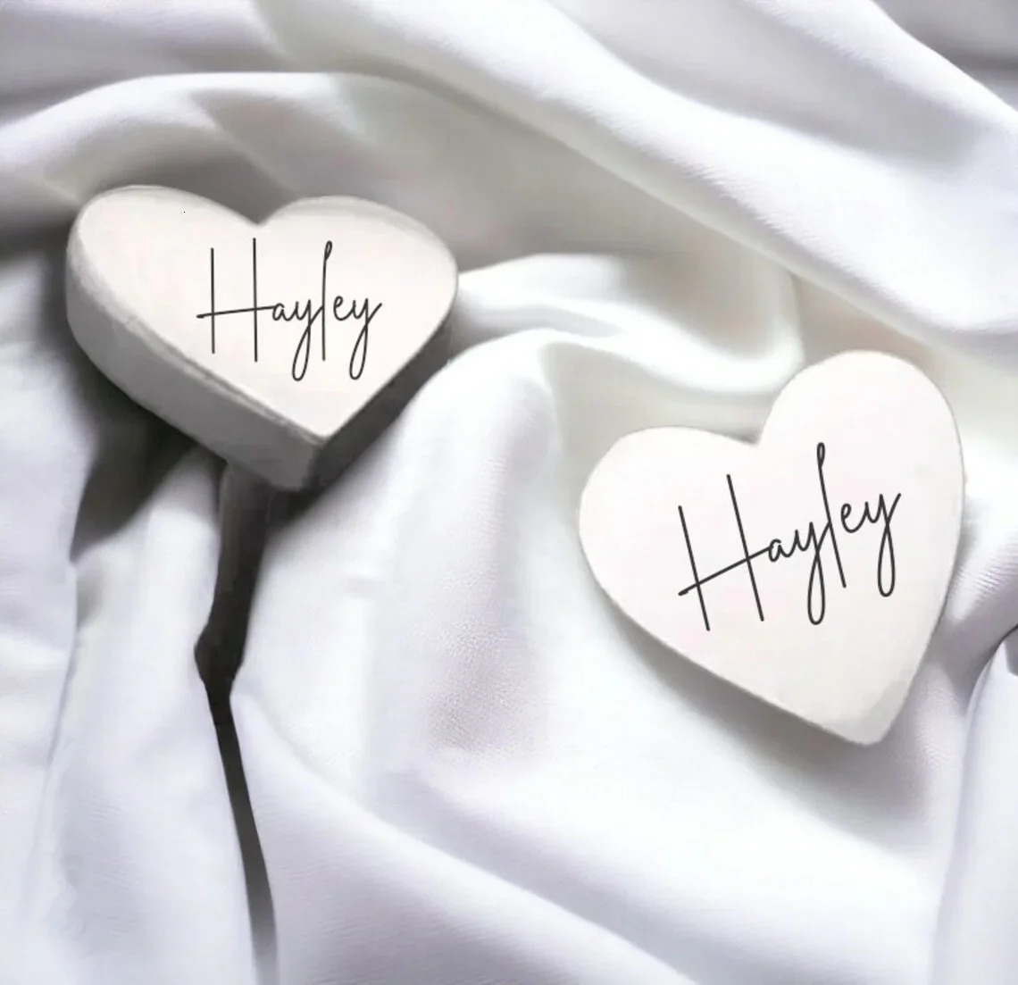 Custom Heart Name Earrings Personalized Carved Stainless Steel Jewelry Gift Mothers Day Gifts 250114