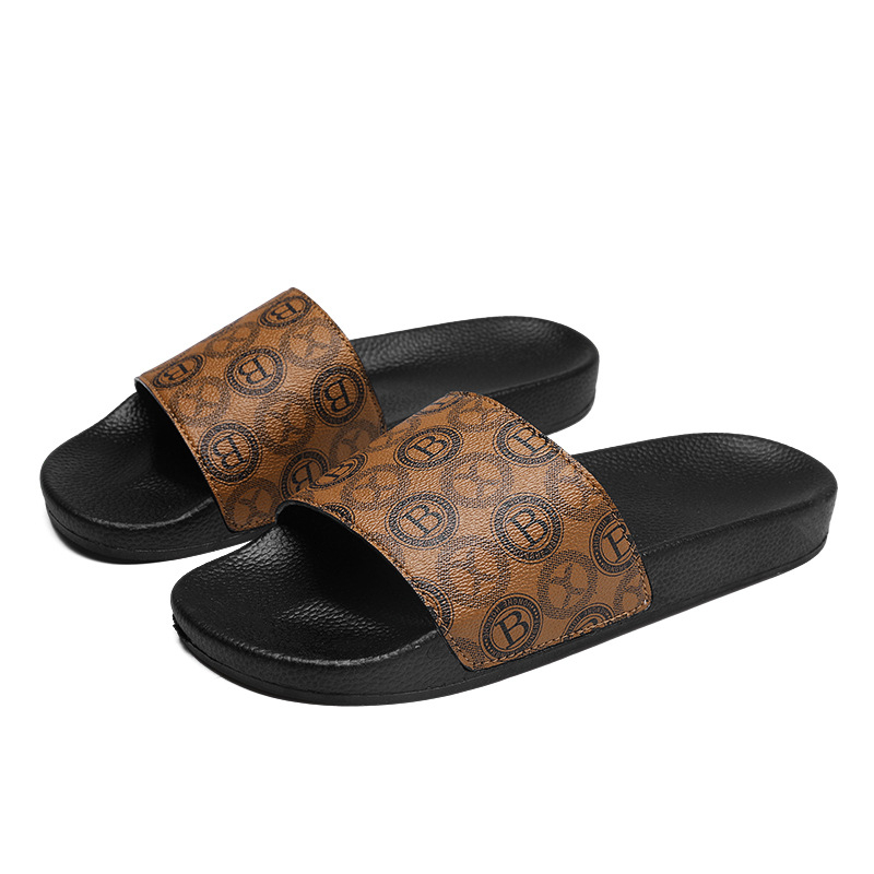free shipping designer Slippers new 2025 summer breathable and comfortable Sport sandals Casual Scuffs for man brown