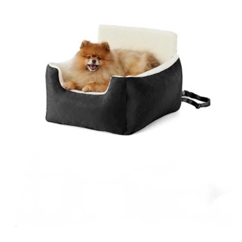 Dog Car Seat Covers Travel Kennel Pet Mat Rear Safety Buckle Fixed Protection Anti Dirt Machine Washable Small H250211