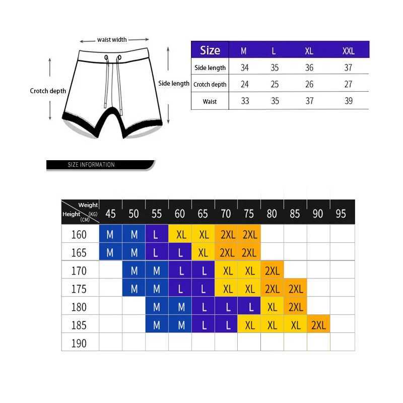 Mens Swimming Trunks Short Swimsuit Quick Dry Elasticity Tight fitting Z260314