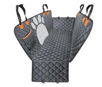 Dog Car Seat Covers Ruxin Dog Car Seat Cover Waterproof Foldable Pet Dog Travel Mat Mesh Dog Carrier Car Hammock Cushion Protector Zipper Pocket H2502