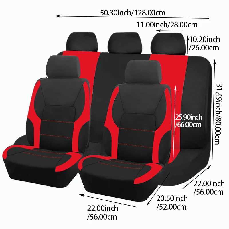 Dog Car Seat Covers Universal polyester car seat cover sporty design suitable for most cars SUVs trucks and interior seat covers for Four Seasons cars