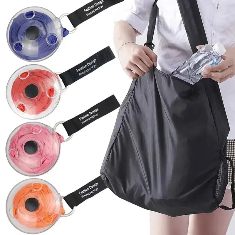Home Foldable Retractable Supermarket Shopping Storage Bag Environmentally Friendly and Reusable Pouch Ultracompact Portable 250121