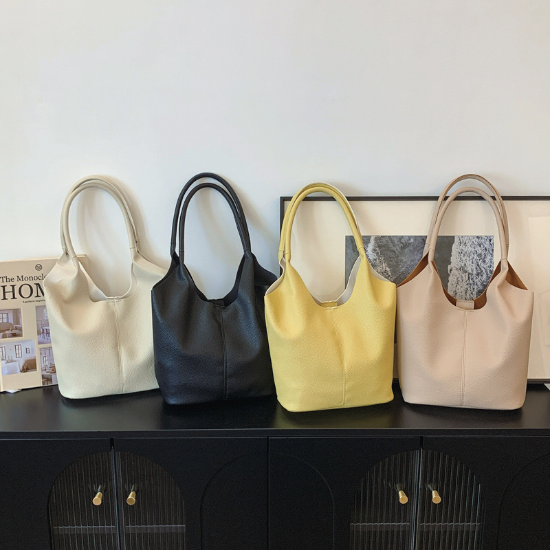 Bucket er Real Leather Women Shoulder Casual female Crossbody Bag Small Lady Handbag 241030