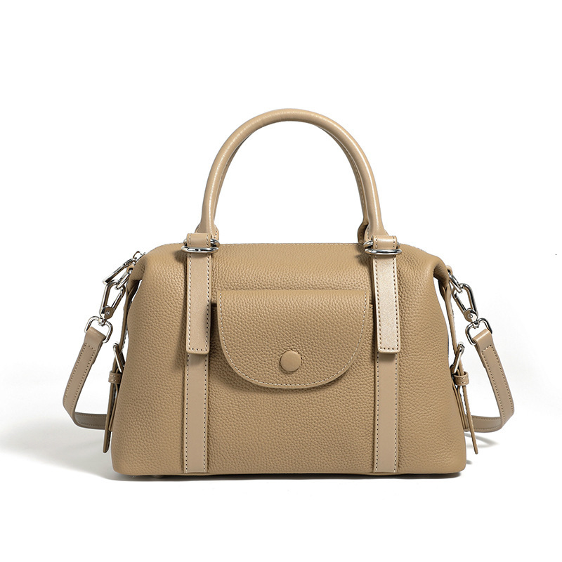 Bag Handbag New Women's Leather Handbag Versatile Fashion Shoulder Crossbody Commuting Bag