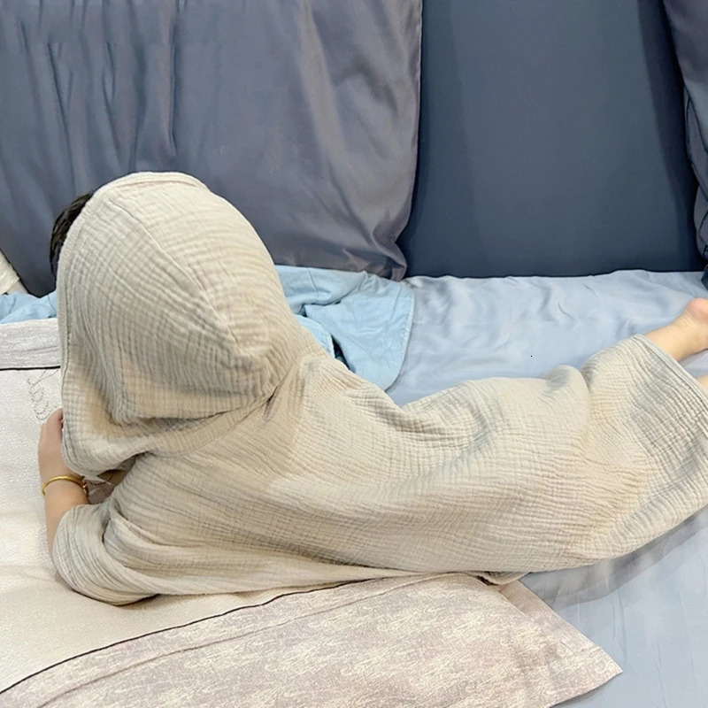 Bath Cotton Cape Towel Shower Towel Breathable Bathrobe Soft Hooded Blanket Children Infant Poncho for Toddlers born 250226