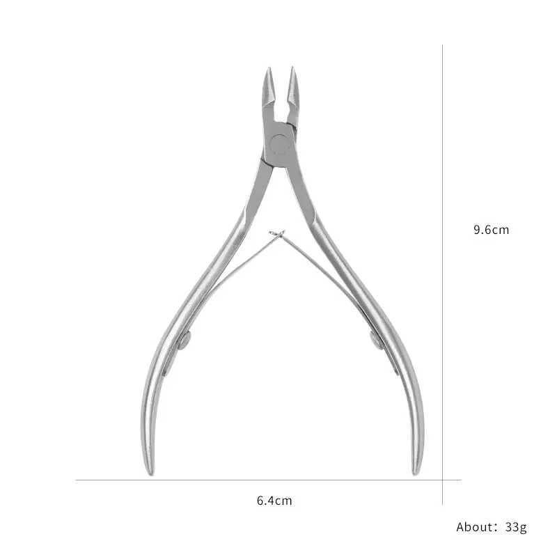 Others Dog Grooming Professional Stainless Steel Cuticle Nail Nipper Clipper Nail Art Manicure Pedicure Care Trim Plier Cutter Beauty Scissors Tools H