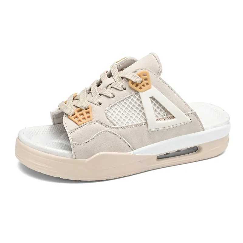 Top quality Brand High Quality New Style Free Delivery Designer Fiable Large Size Mens Summer Thick Bott Beach Sandals 4 Casual Slip- EVA Outsole Slip