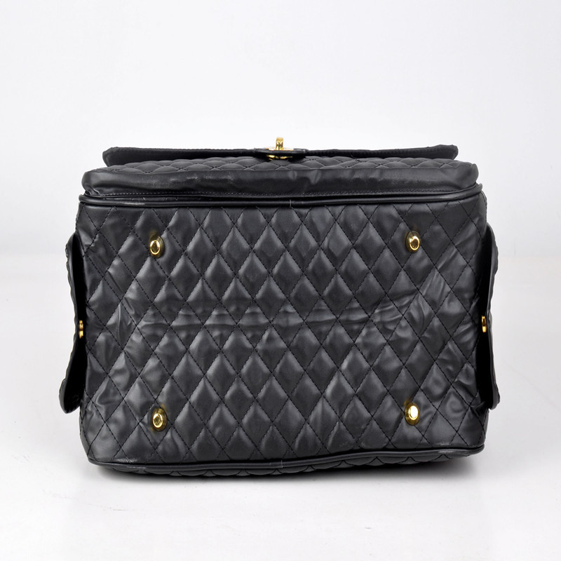 Dog Carrier Handbag with Large Pockets, Double Sided Breathable Mesh,Holds Up to 8lbs Quality PU Leather Pet Carrier, Airline Approved Puppy Carrier f