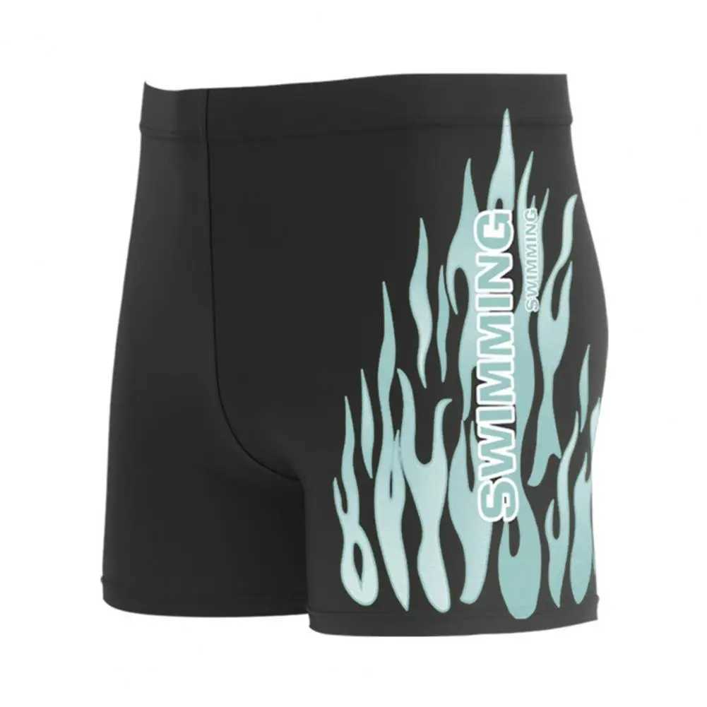 Mens Breathable Male Printing Bathing Suit Shorts Design Plus Size Swimming Trunks Beachwear Z260313