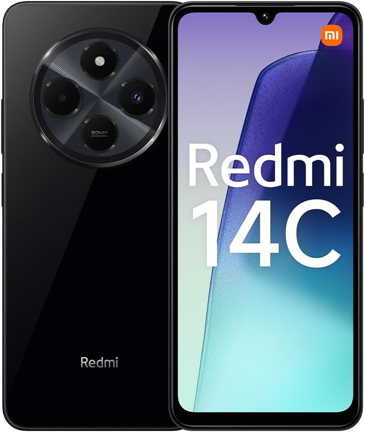 Global Version Xiaomi Redmi 14C NFC smartphones 8GB+256GB MediaTek Helio G81-Ultra 6,88 screen 120 Hz dual camera with IA 50 MP