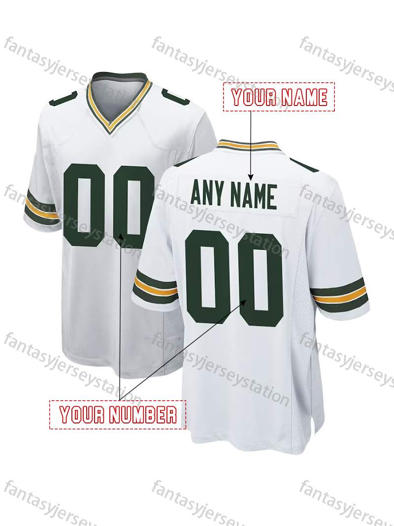 Custom Football Jersey Love Doubs Favre White Kraft Reed Embroidered Stitched Any Name any Number MEN WOMEN YOUTH