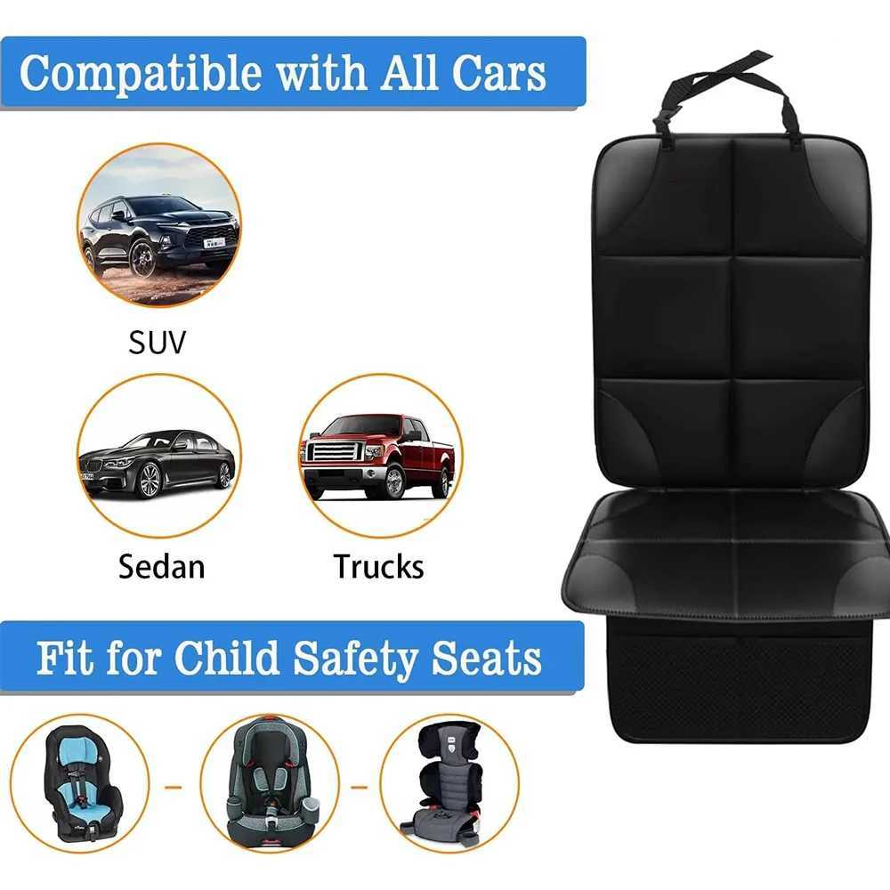 Dog Car Seat Covers Universal Car Seat Protector Cover for Baby Child Pets Anti-Scratch Waterproof Stain Protection Thick Padded with Storage Bags H25