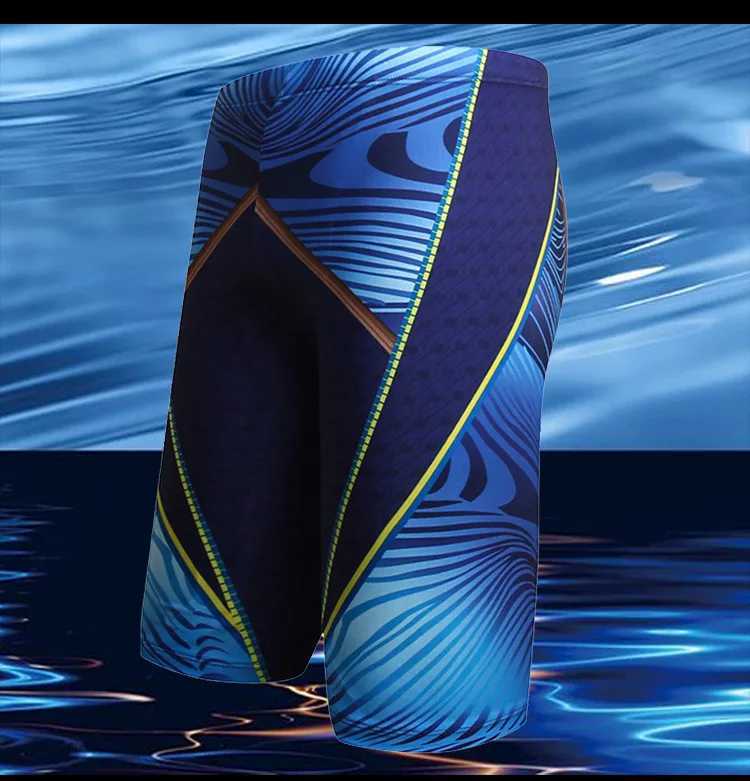 Mens Five Minute Shorts Beach Surfing Long Legs Quick Dry Swimming Trunks Anti-embarrassment Running Sport Board Z260314