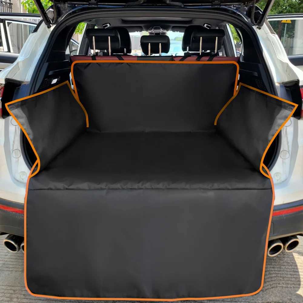 Dog Car Seat Covers Waterproof 600D Oxford Cloth Dog Car Seat Cover Pet Travel Dog Carrier Car Trunk Mat SUV Cargo Liner For Dogs H250211