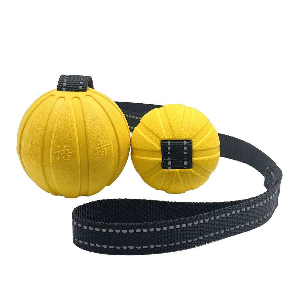Dog Toy Balls On A Rope For Small Medium Large Dogs Chewers Durable Interactive Ball For Training Dogs Eva Foam Ball Floats Y250705