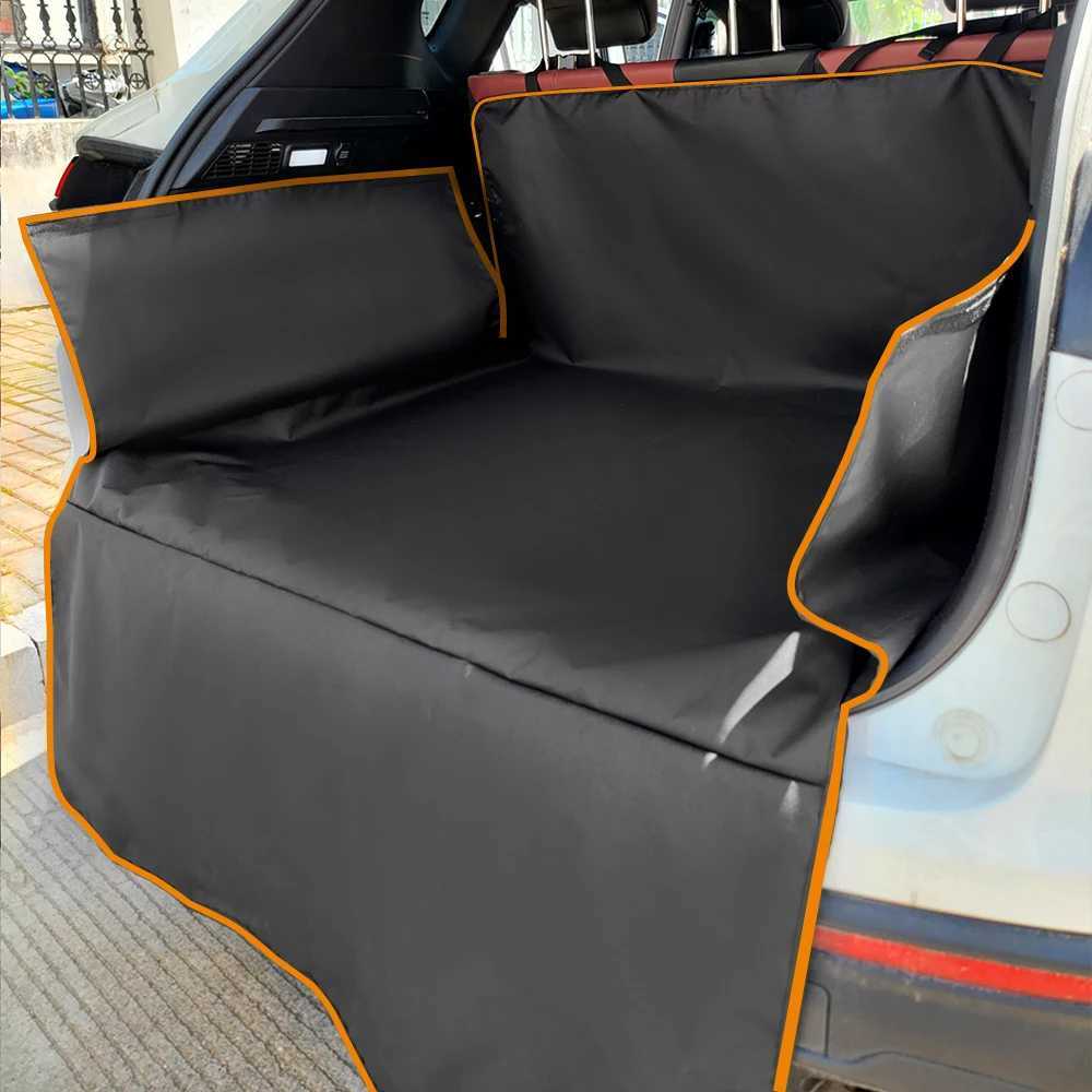 Dog Car Seat Covers Waterproof 600D Oxford Cloth Dog Car Seat Cover Pet Travel Dog Carrier Car Trunk Mat SUV Cargo Liner For Dogs H250211