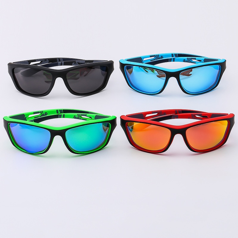 Fashion Polarized Sports Sunglasses With Chain Men Women Brand Designer Retro Sun Glasses Cycling Climbing Fishing Driving Hiking UV400 TAC Lens CB CA