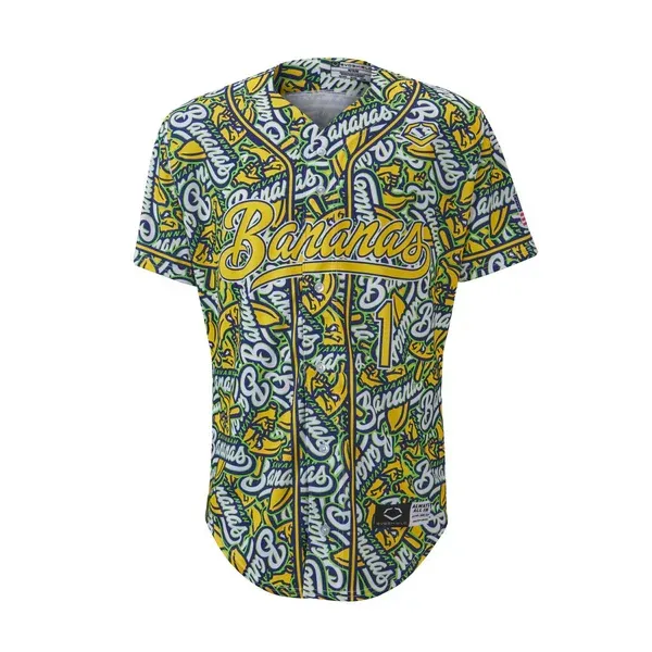 Savannah Bananas baseball jerseys Custom Any Name Number Mens Womens Mix Order Youth S-XXXL This baseball uniform is a quick-drying custom-made sports